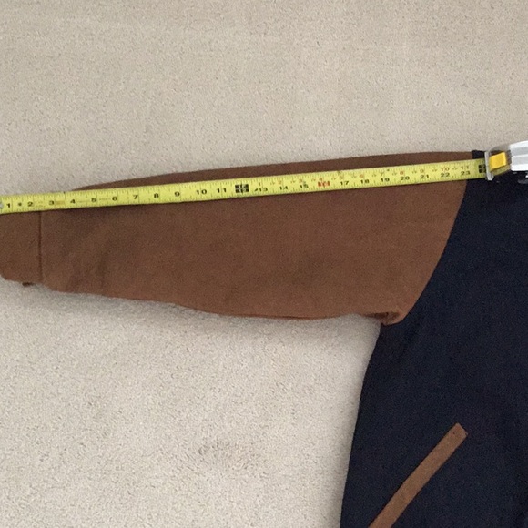 Wool and leather winter jacket - Picture 8 of 8